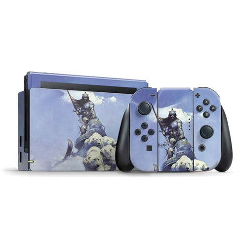 Frazetta Sliver Warrior Nintendo Switch Bundle Skin